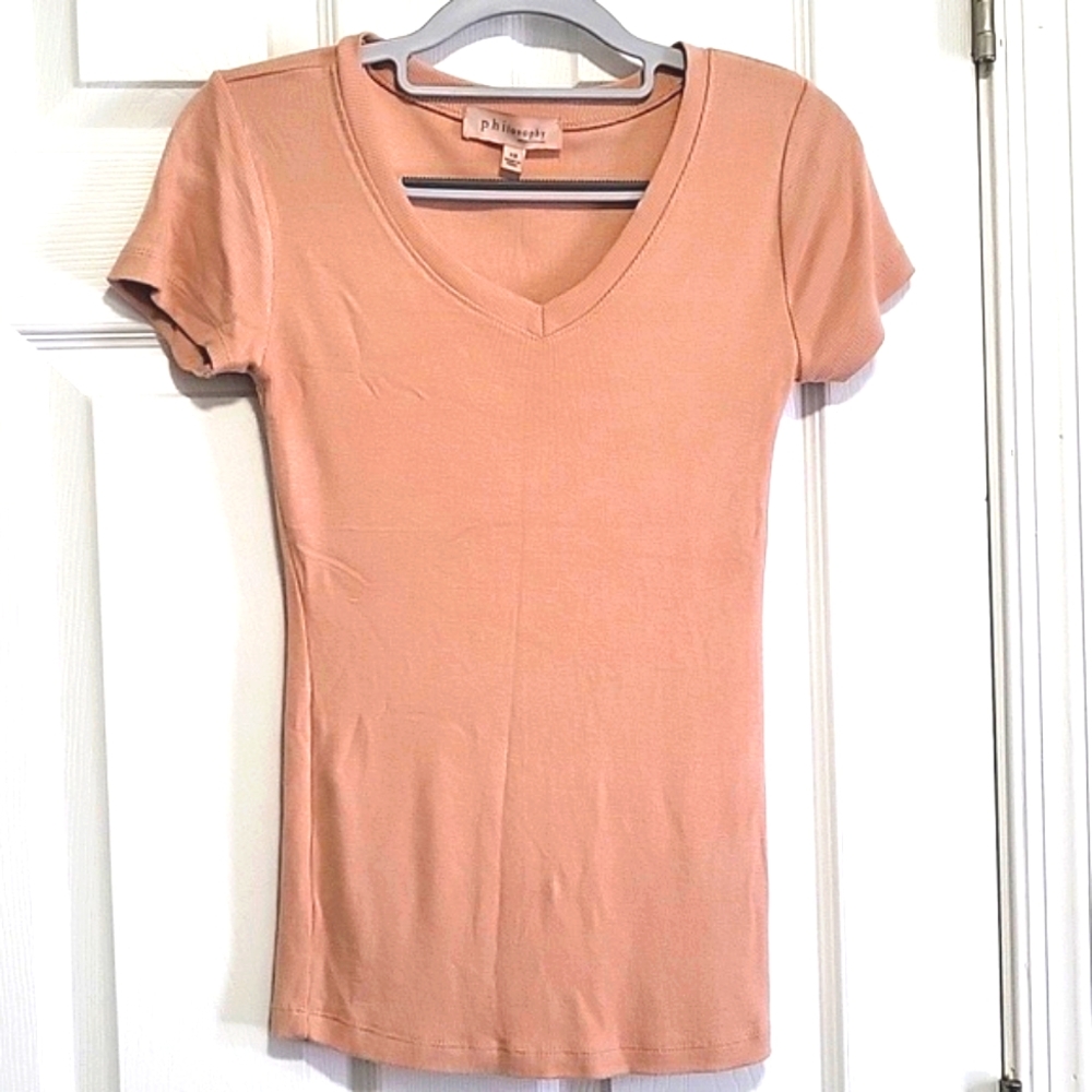 philosophy peach tee